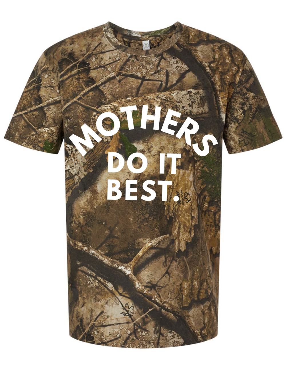 Mother's Do It Best Printed Camo Graphic T-Shirt