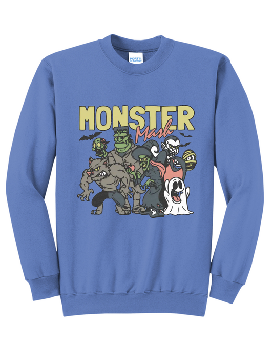 Monster Mash Printed Graphic Tee or Crewneck Sweatshirt
