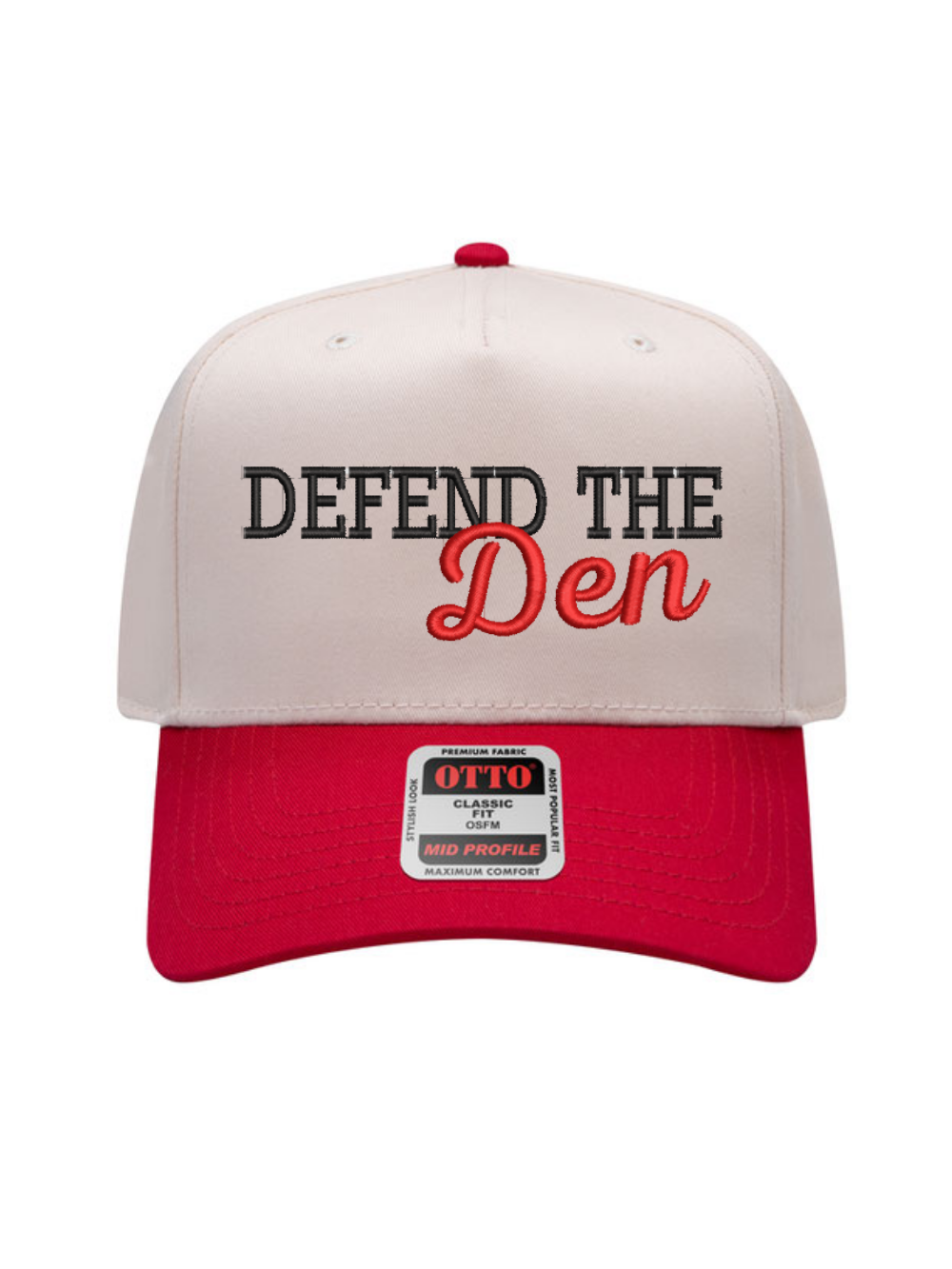 Defend The Den Wadsworth Embroidered Otto Trucker Hat