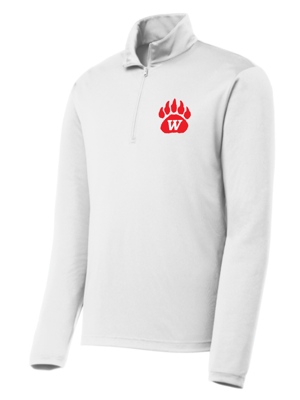 Grizzly Paw Embroidered 1/4-Zip Pullover