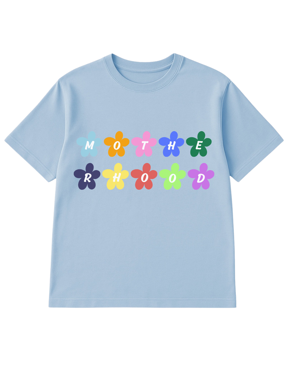 Motherhood Groovy Floral Graphic Enza Printed Boxy Tee
