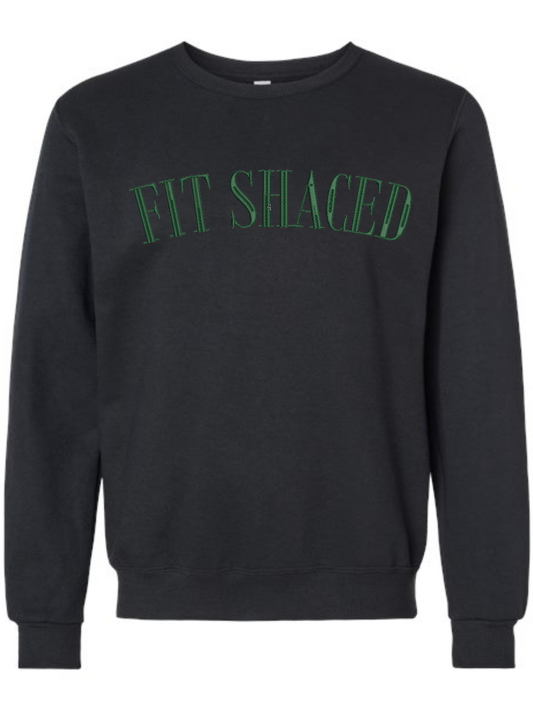 Fit Shaced Embroidered Crewneck Sweatshirt