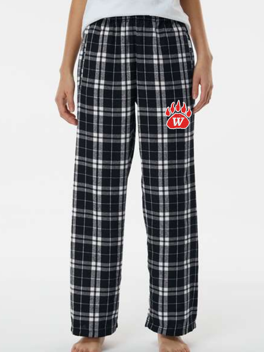Wadsworth Embroidered Youth Flannel Pants