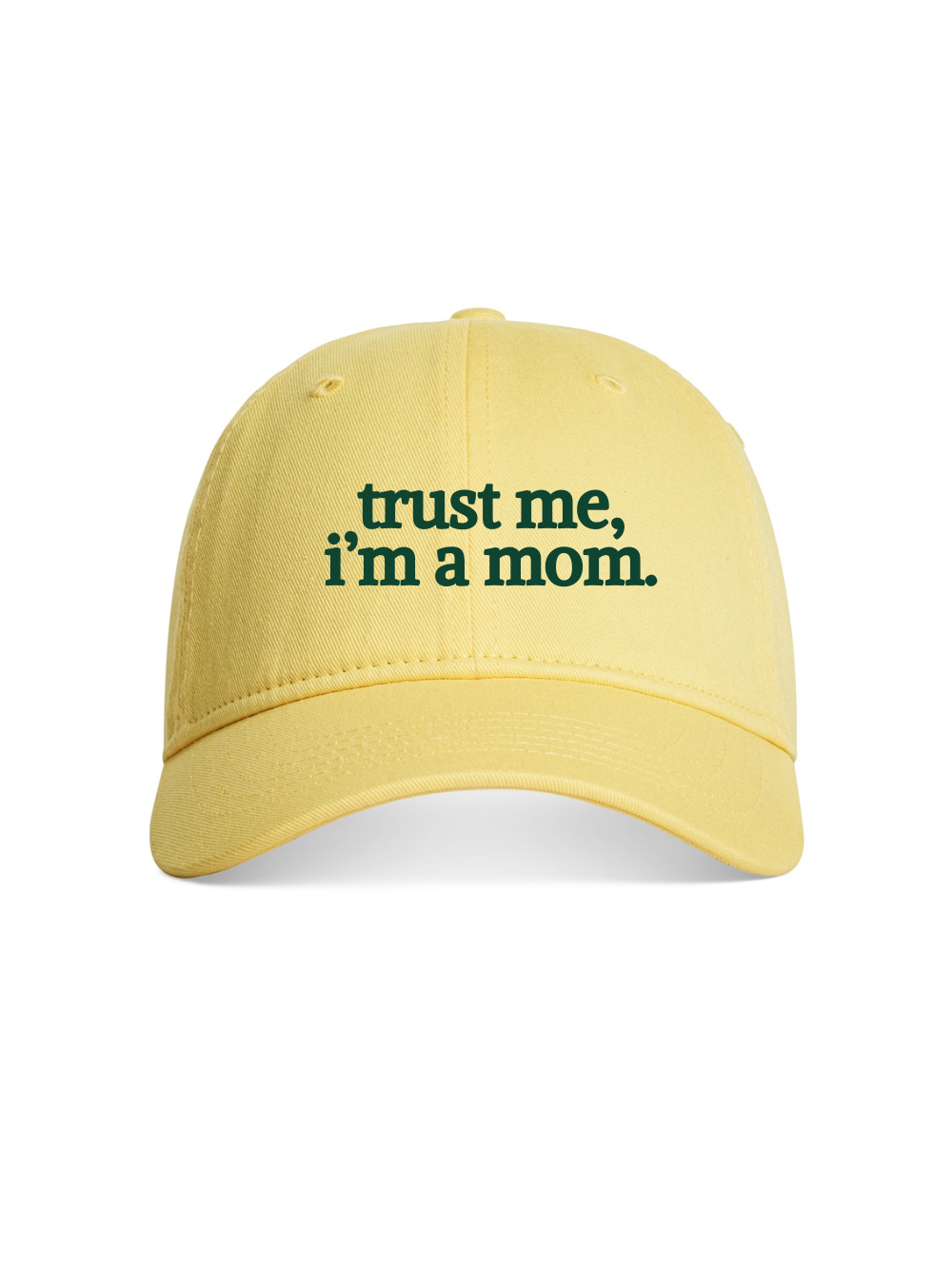 Trust Me I'm A Mom Embroidered Comfort Colors Coastal Dad Hat