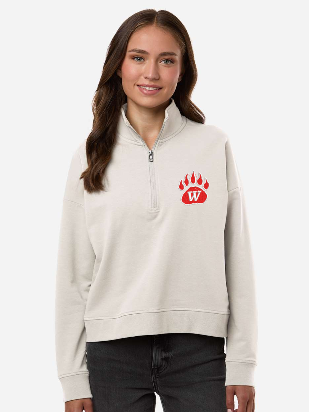Wadsworth Embroidered Women's Perform Quarter-Zip Pullover