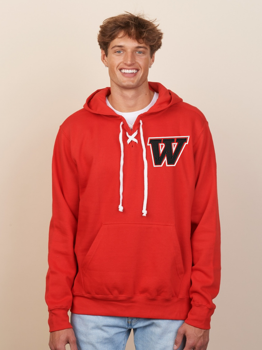 Wadsworth Embroidered Adult Hockey Pullover Hooded Sweatshirt