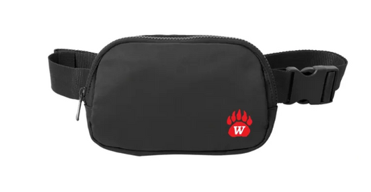 Grizzly Paw Matte Hip Adjustable Belt Bag