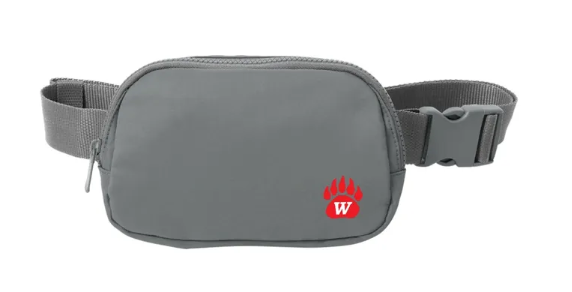 Grizzly Paw Matte Hip Adjustable Belt Bag
