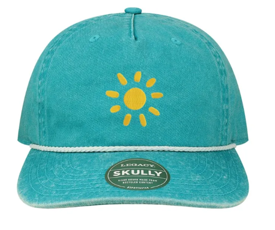 Summertime Embroidered Icons Legacy Skully Rope Washed Hat