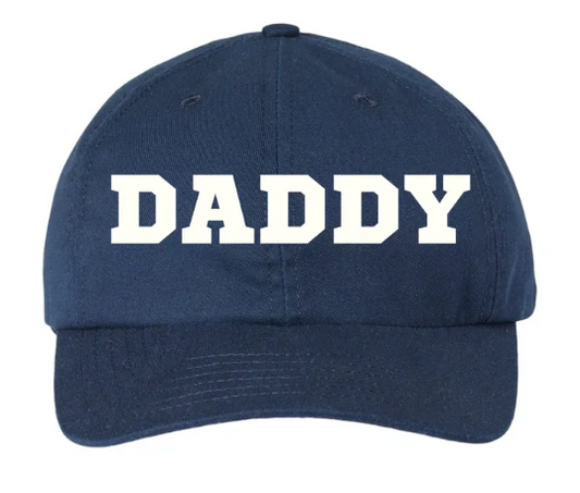 Custom Word or Handwriting Dad or Grandpa Father's Day Classic Hat