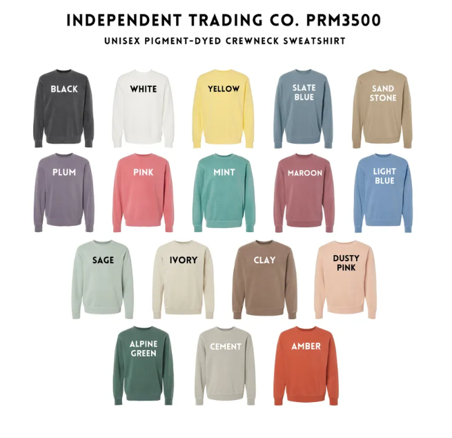 Floral Ghost Embroidered Sweatshirt