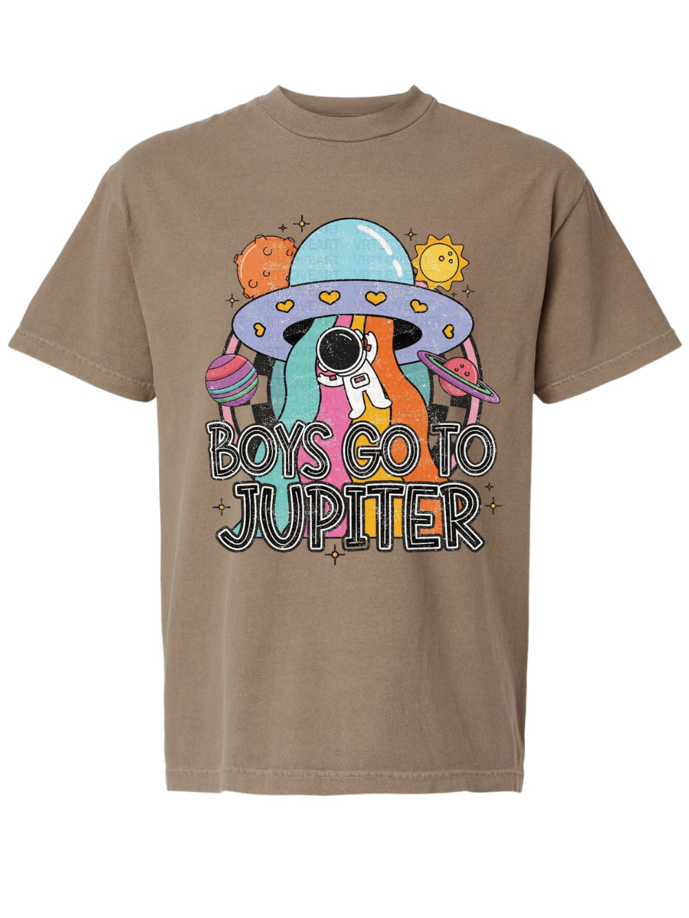 Boys Go To Jupiter Graphic Pigment Dyed Heavyweight T-Shirt