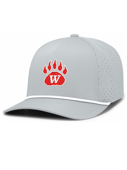 Wadsworth Embroidered Weekender Perforated Snapback Hat