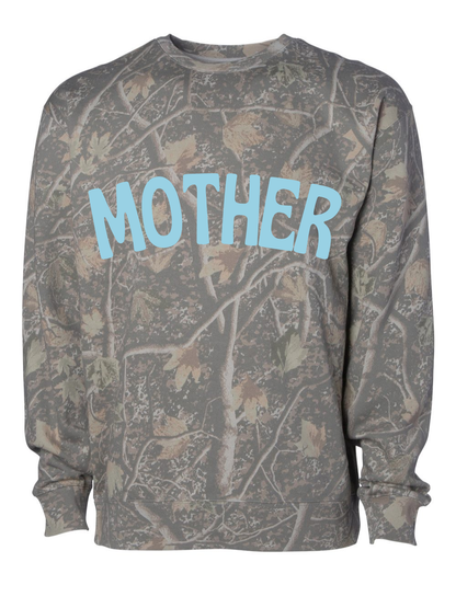 Mother Graphic Camo Heavyweight Crewneck Sweatshirt