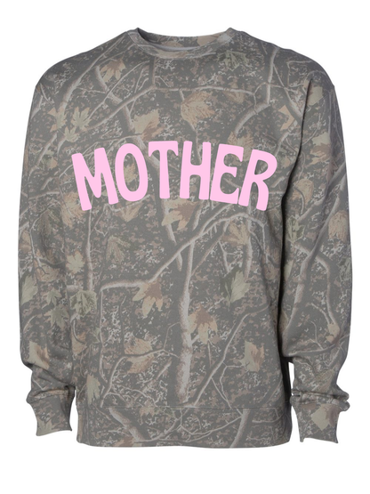 Mother Graphic Camo Heavyweight Crewneck Sweatshirt