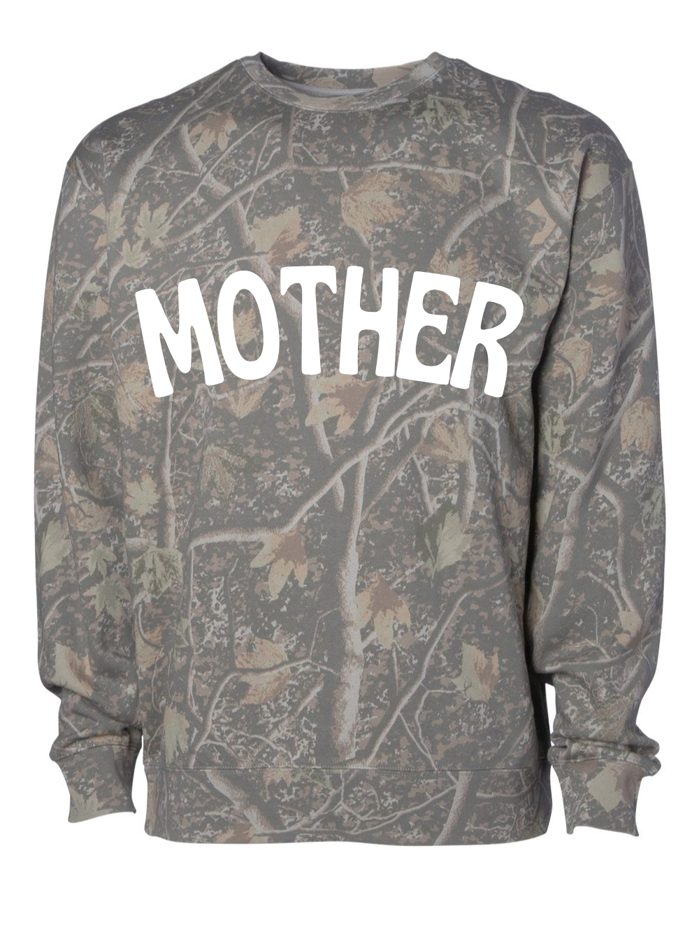 Mother Graphic Camo Heavyweight Crewneck Sweatshirt
