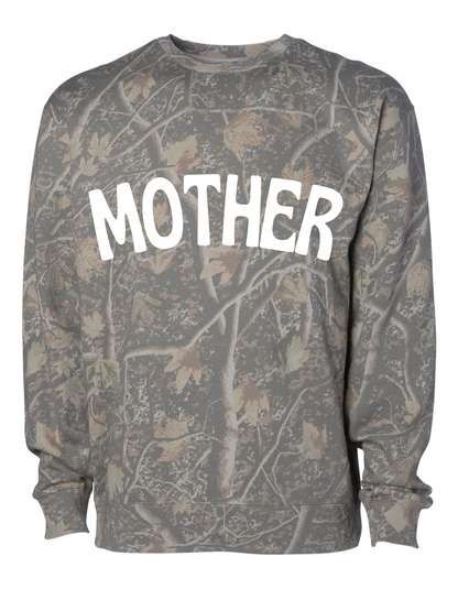 Mother Graphic Camo Heavyweight Crewneck Sweatshirt