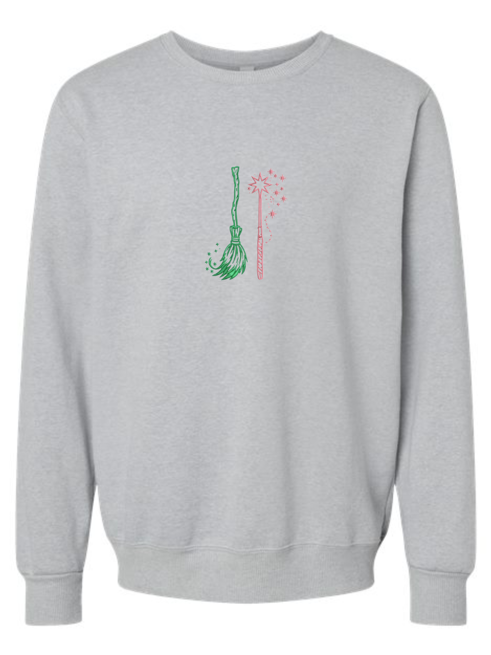 Witch & Wand Wicked Embroidered Crewneck Sweatshirt