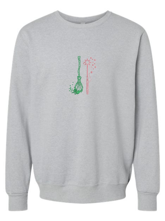 Witch & Wand Wicked Embroidered Crewneck Sweatshirt