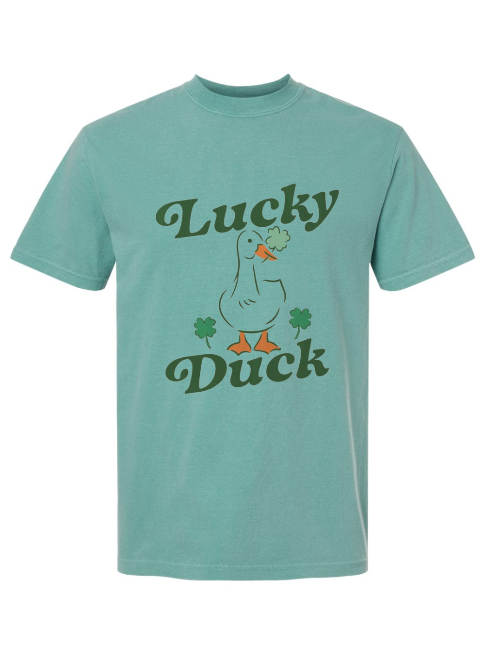 Lucky Duck Graphic Comfort Colors T-Shirt