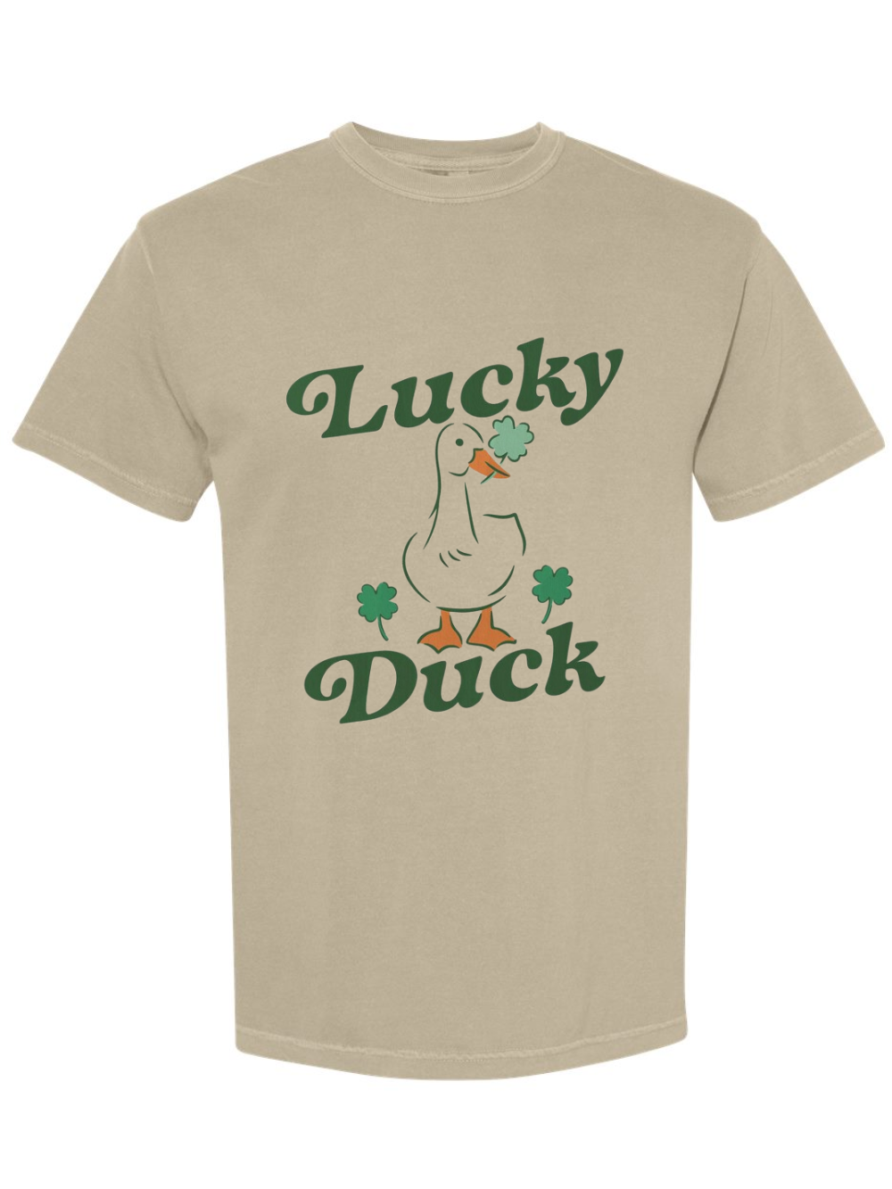 Lucky Duck Graphic Comfort Colors T-Shirt