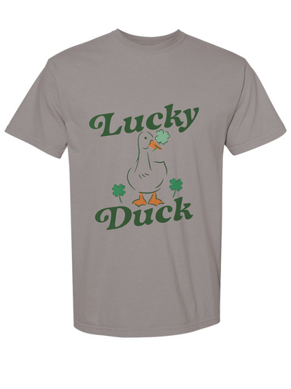 Lucky Duck Graphic Comfort Colors T-Shirt