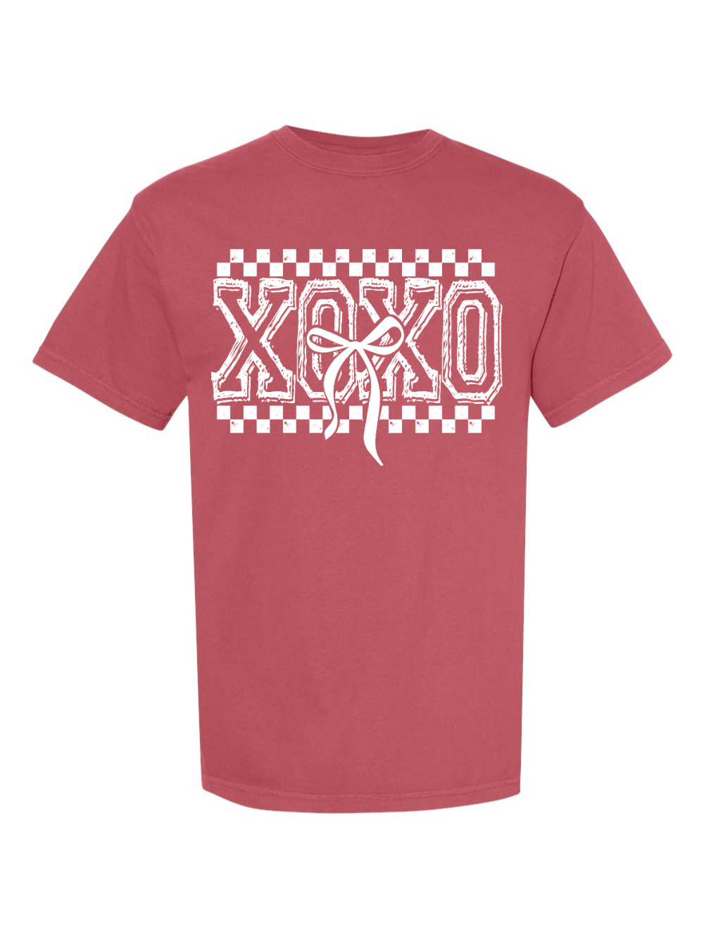 XOXO Bow Comfort Colors Graphic T-Shirt