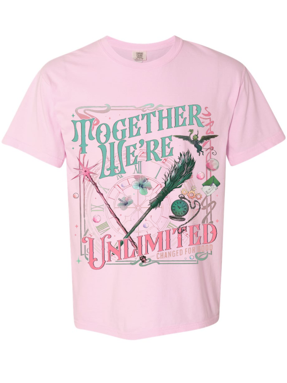 Together We're Unlimited Wicked Graphic Comfort Colors T-Shirt