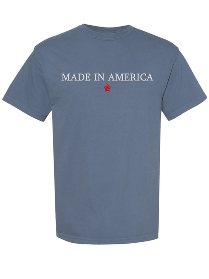 Made In America Embroidered Comfort Colors T-Shirt