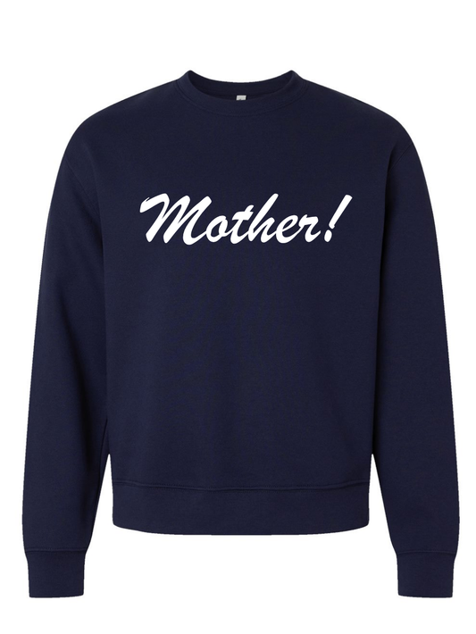 Mother! Embroidered Heavyweight Crewneck Sweatshirt