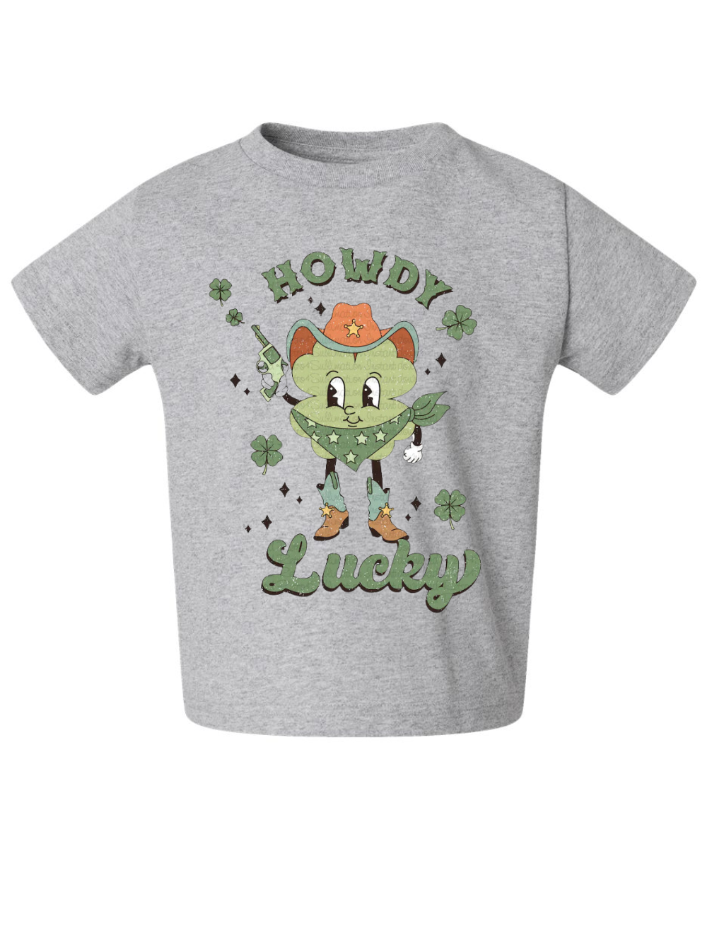 Howdy Lucky Graphic Toddler T-Shirt