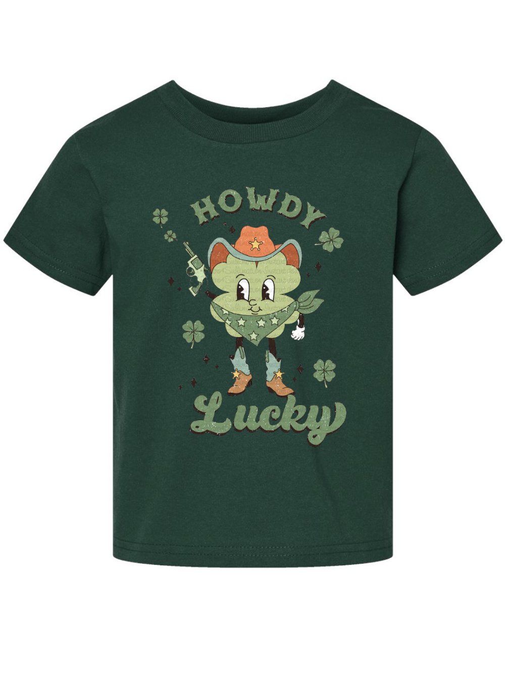 Howdy Lucky Graphic Toddler T-Shirt