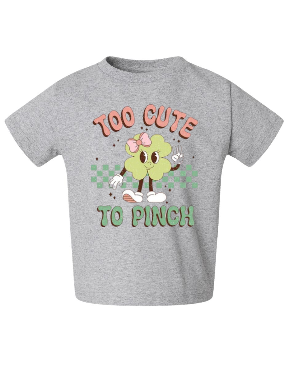 Too Cute To Pinch Graphic Toddler T-Shirt