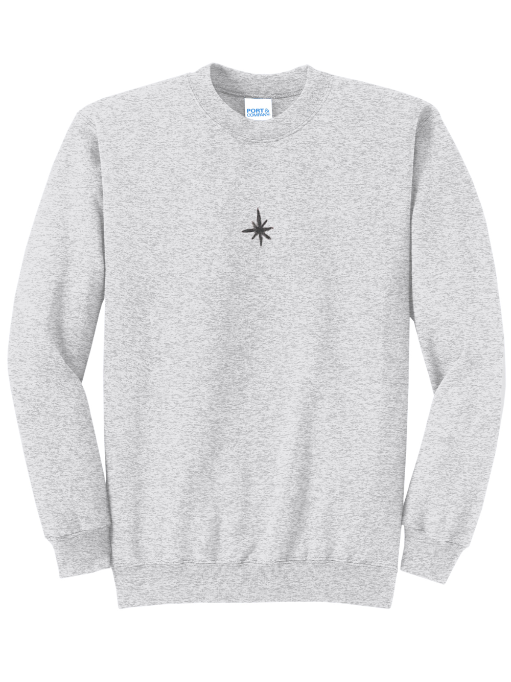 So So Much Love Embroidered Front + Printed Back Crewneck Sweatshirt