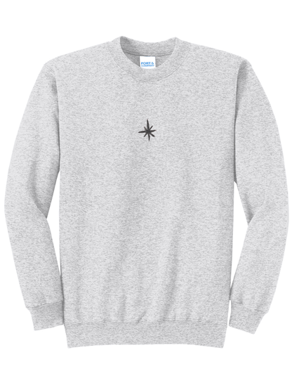 So So Much Love Embroidered Front + Printed Back Crewneck Sweatshirt