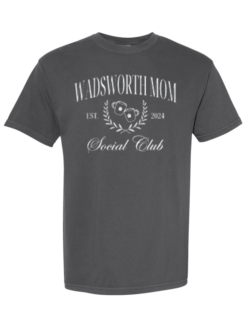 Wadsworth Mom Social Club Comfort Colors Graphic T-Shirt