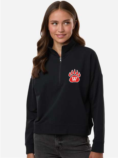 Wadsworth Embroidered Women's Perform Quarter-Zip Pullover