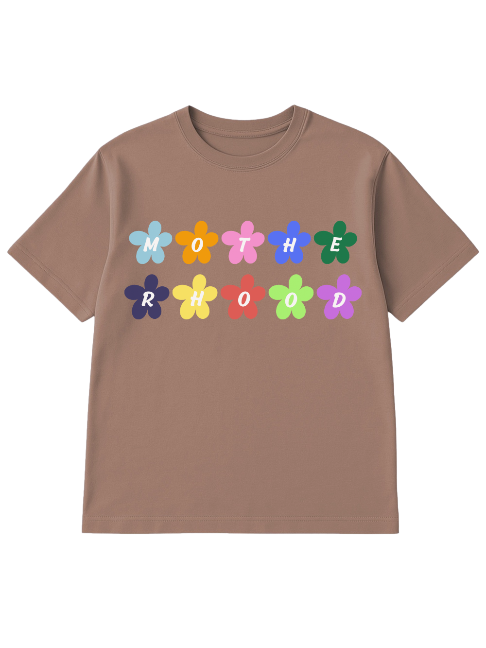 Motherhood Groovy Floral Graphic Enza Printed Boxy Tee