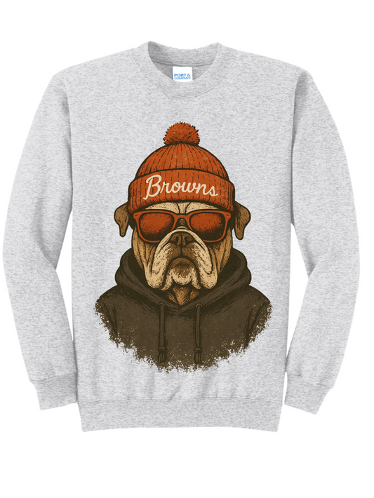 Spirit Animal Mascot Sports Team Crewneck Sweatshirt