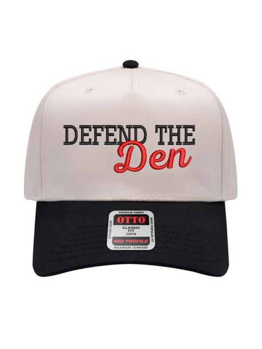 Defend The Den Wadsworth Embroidered Otto Trucker Hat