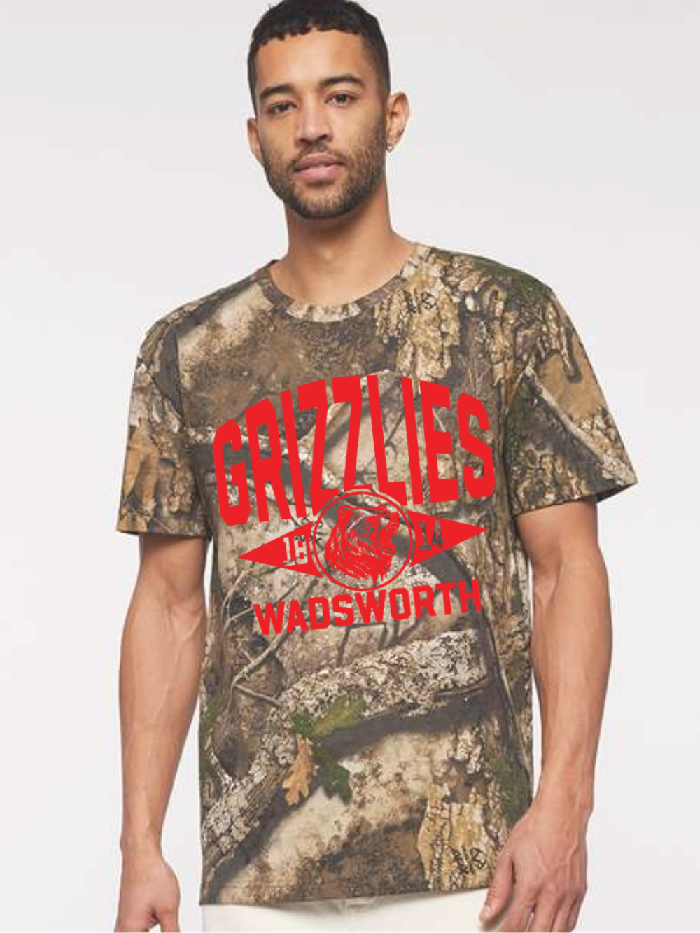 Wadsworth Grizzlies Printed Realtree® Camo T-Shirt