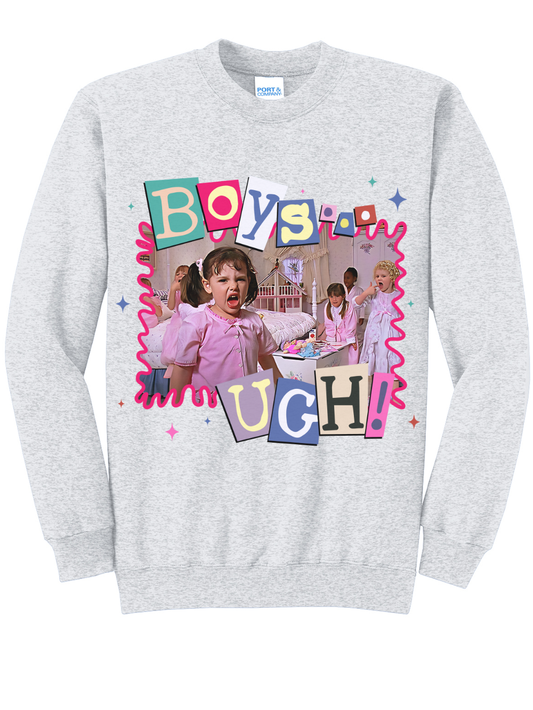 Boys Ugh Rascals Graphic Fleece Crewneck Sweatshirt