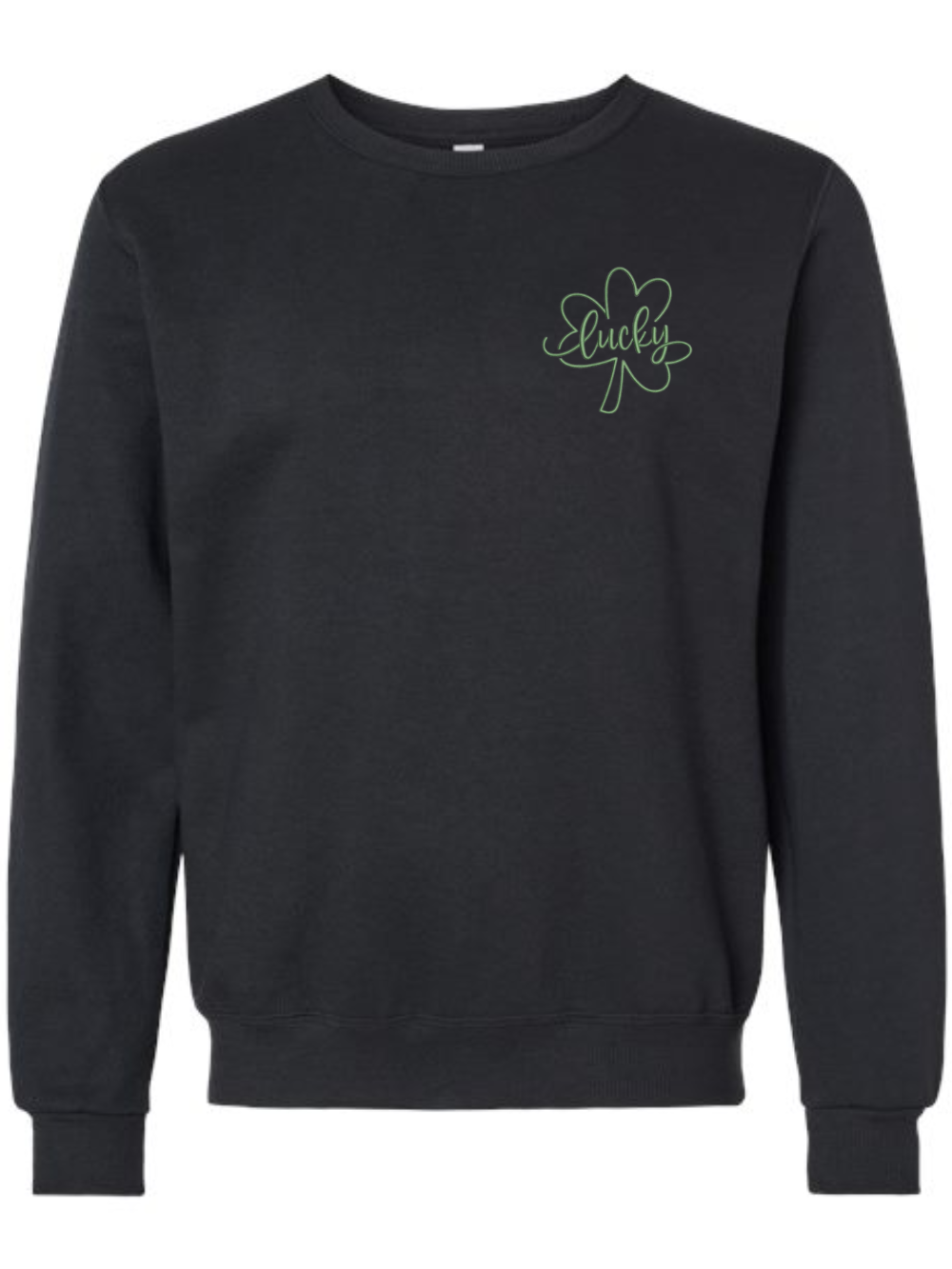 Lucky Embroidered Crewneck Sweatshirt