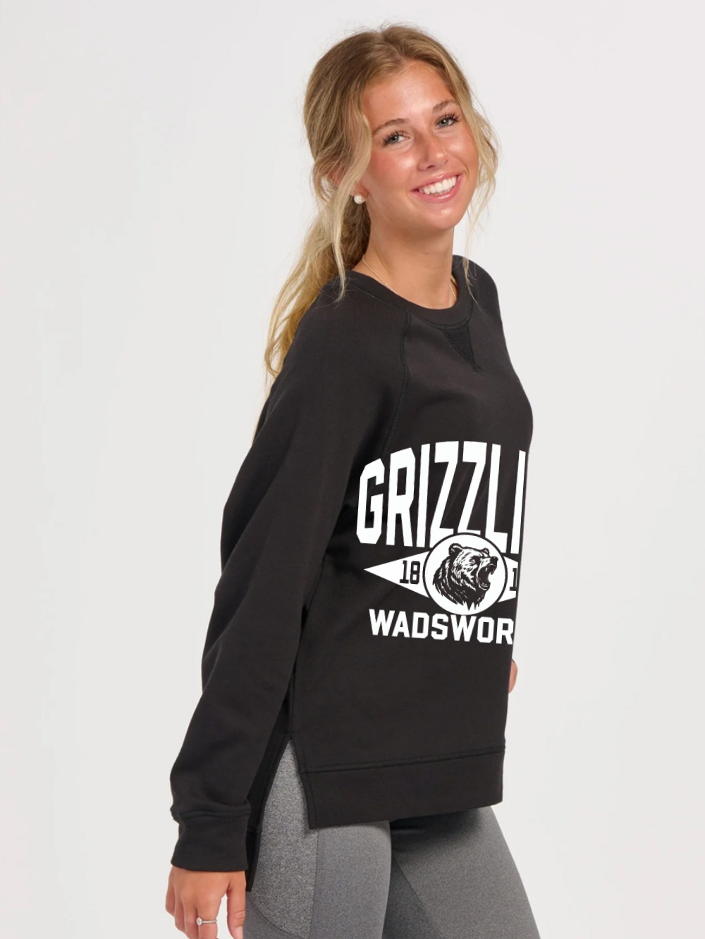 Wadsworth Printed Women's Harlow French Terry Crewneck Sweatshirt