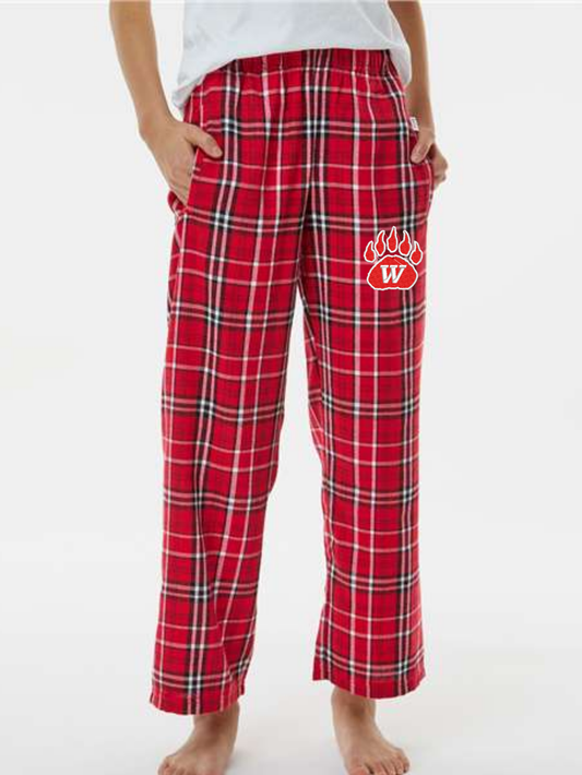 Wadsworth Embroidered Youth Flannel Pants