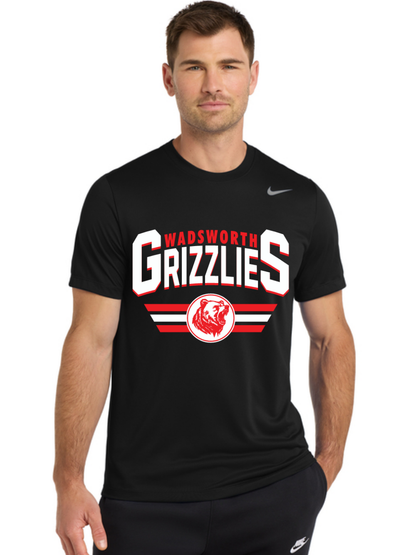 Wadsworth Grizzlies Printed Nike Team rLegend Tee