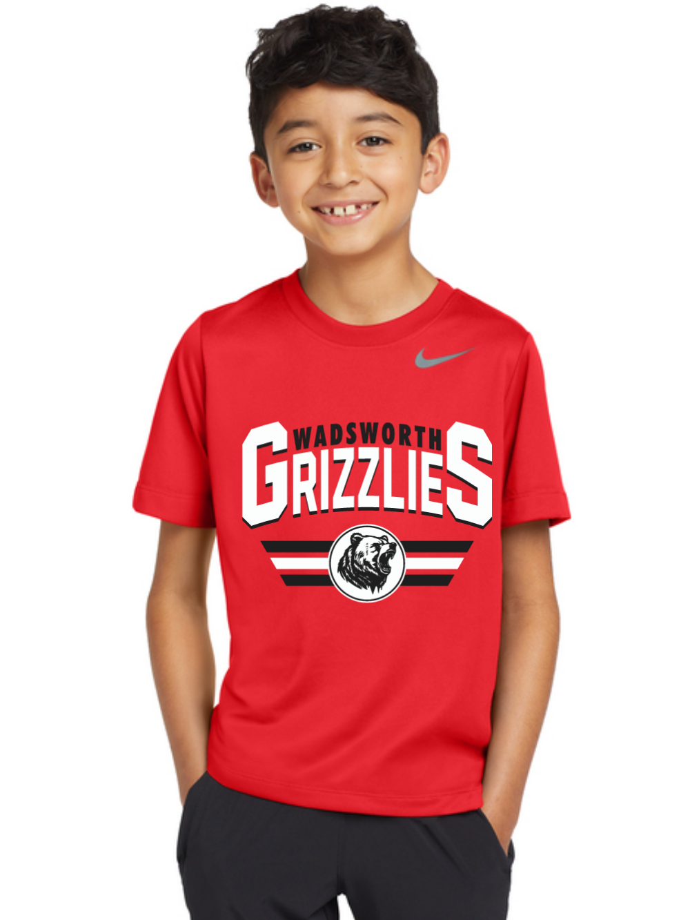 Wadsworth Grizzlies Nike Youth Team rLegend Tee