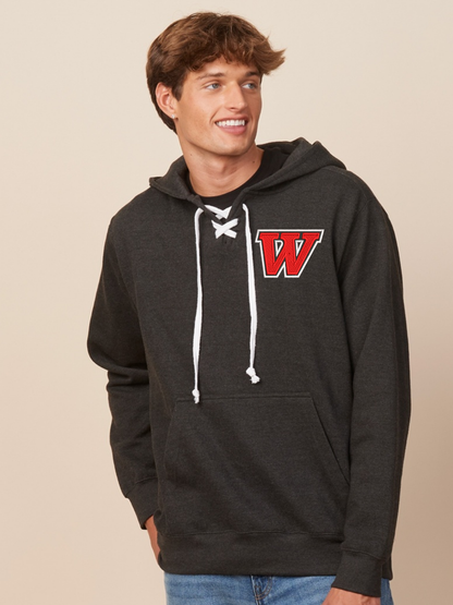 Wadsworth Embroidered Adult Hockey Pullover Hooded Sweatshirt