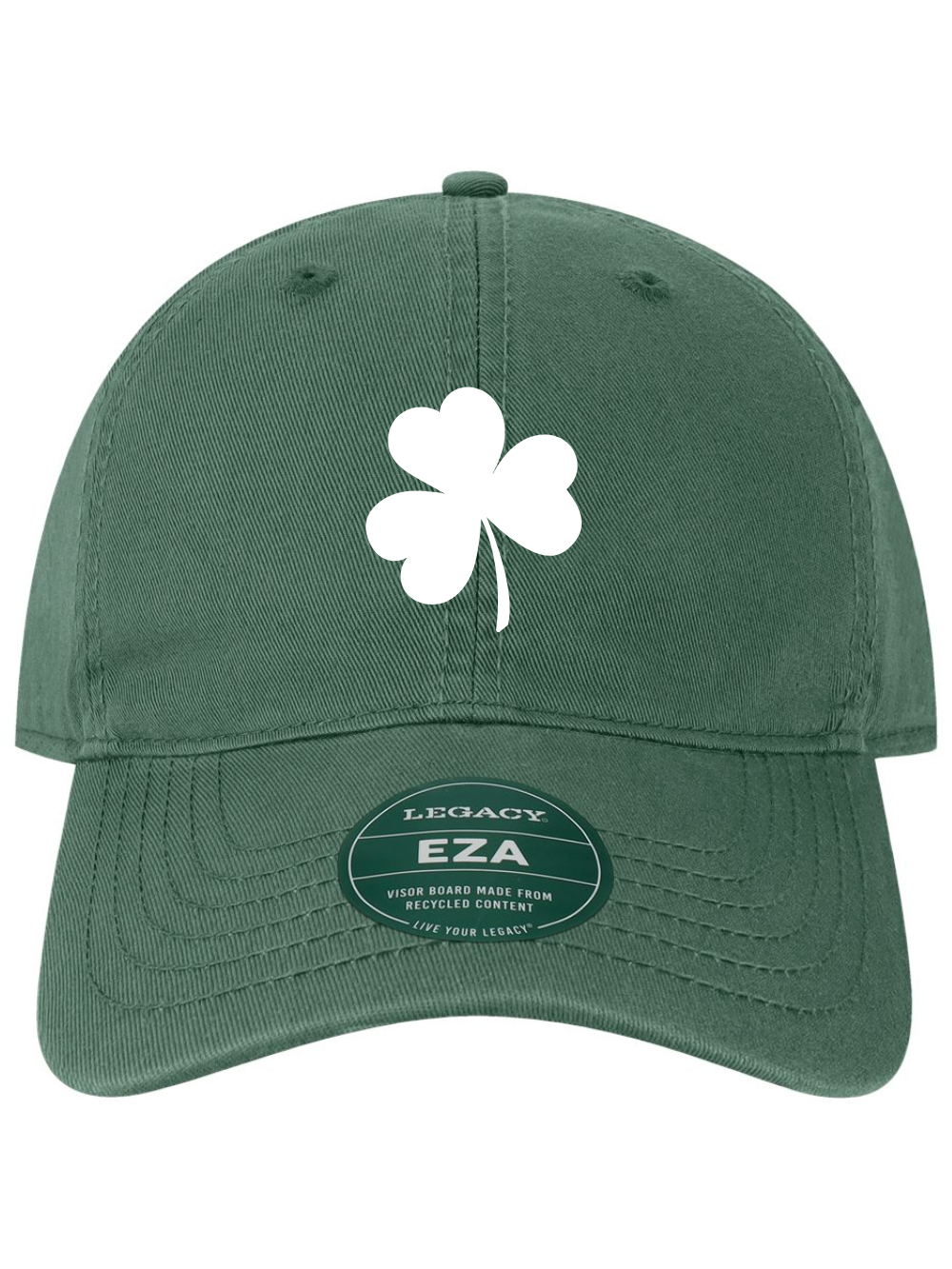 Shamrock Embroidered Relaxed Twill Dad Hat