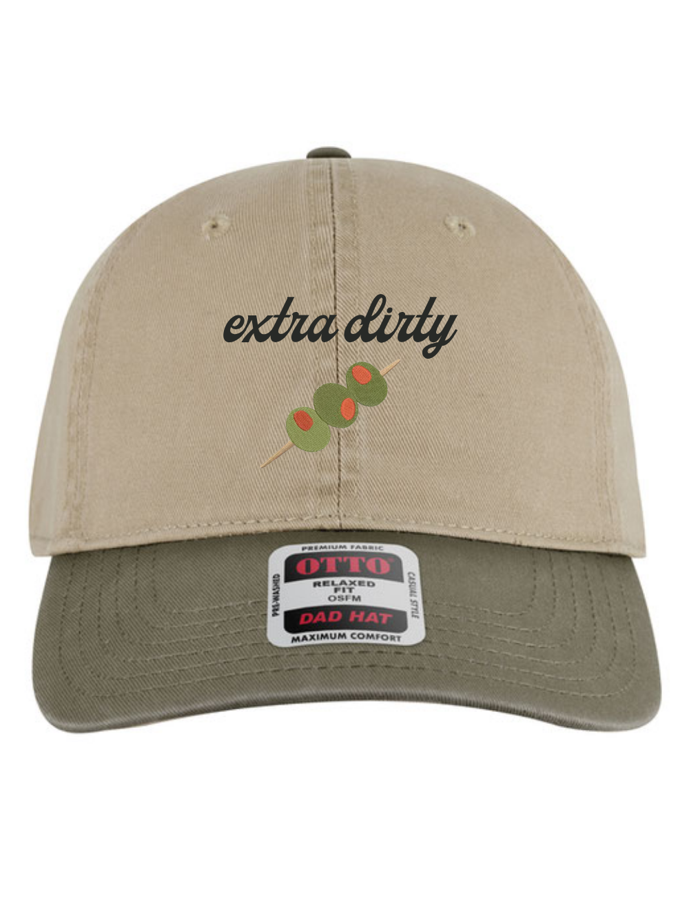 Extra Dirty Embroidered Otto Dad Hat